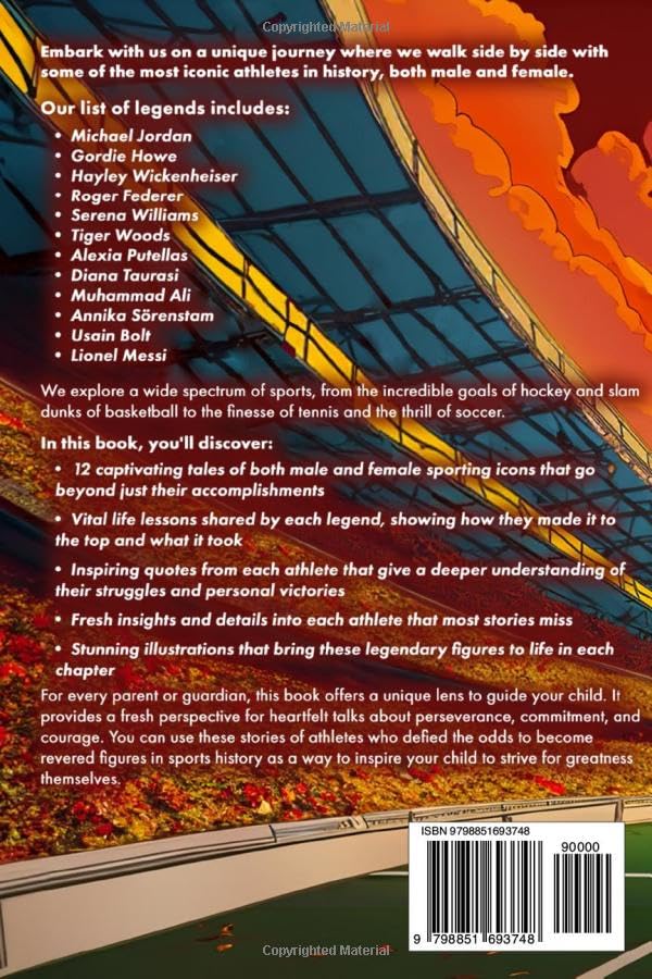 Miniatura 2 de Inspirational Stories For Young Achievers - Sports Edition Inspire Your Child to Greatness and Teach Them Essential Life Lessons Through the Amazing