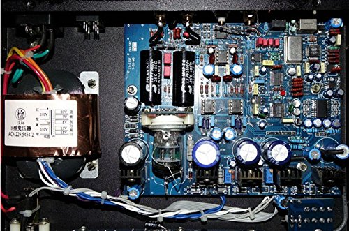 Convertisseur numérique DAC Xmos USB audiophile tube Ge5670 noir Gowe