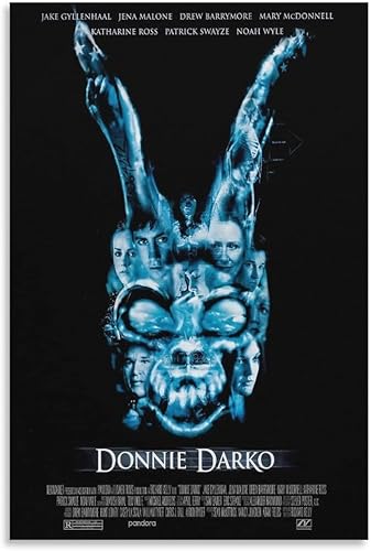 Miniatura 1 de Donnie Darko 2001 - Póster de película HD en lienzo para pared, decoración estética de habitación, 12 x 18 pulgadas (11.8 x 17.7 in)