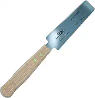 SUIZAN Serra japonesa de corte nivelado, serra manual pequena, serra de tração de 120 mm para madeira e madeira macia, ferramentas de acabamento