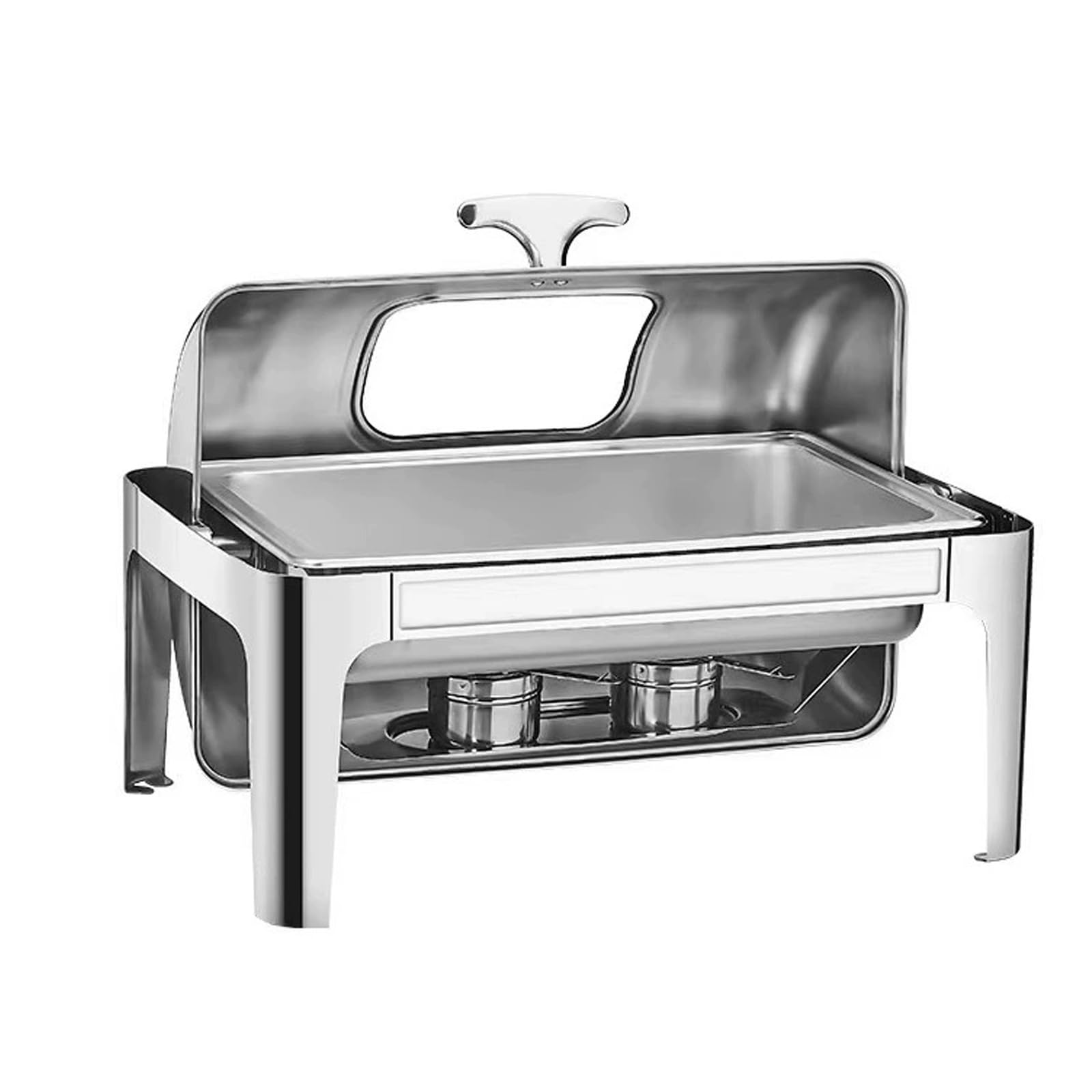 Set di Scaldavivande Rettangolari da 9L, Contenitori Riscaldanti