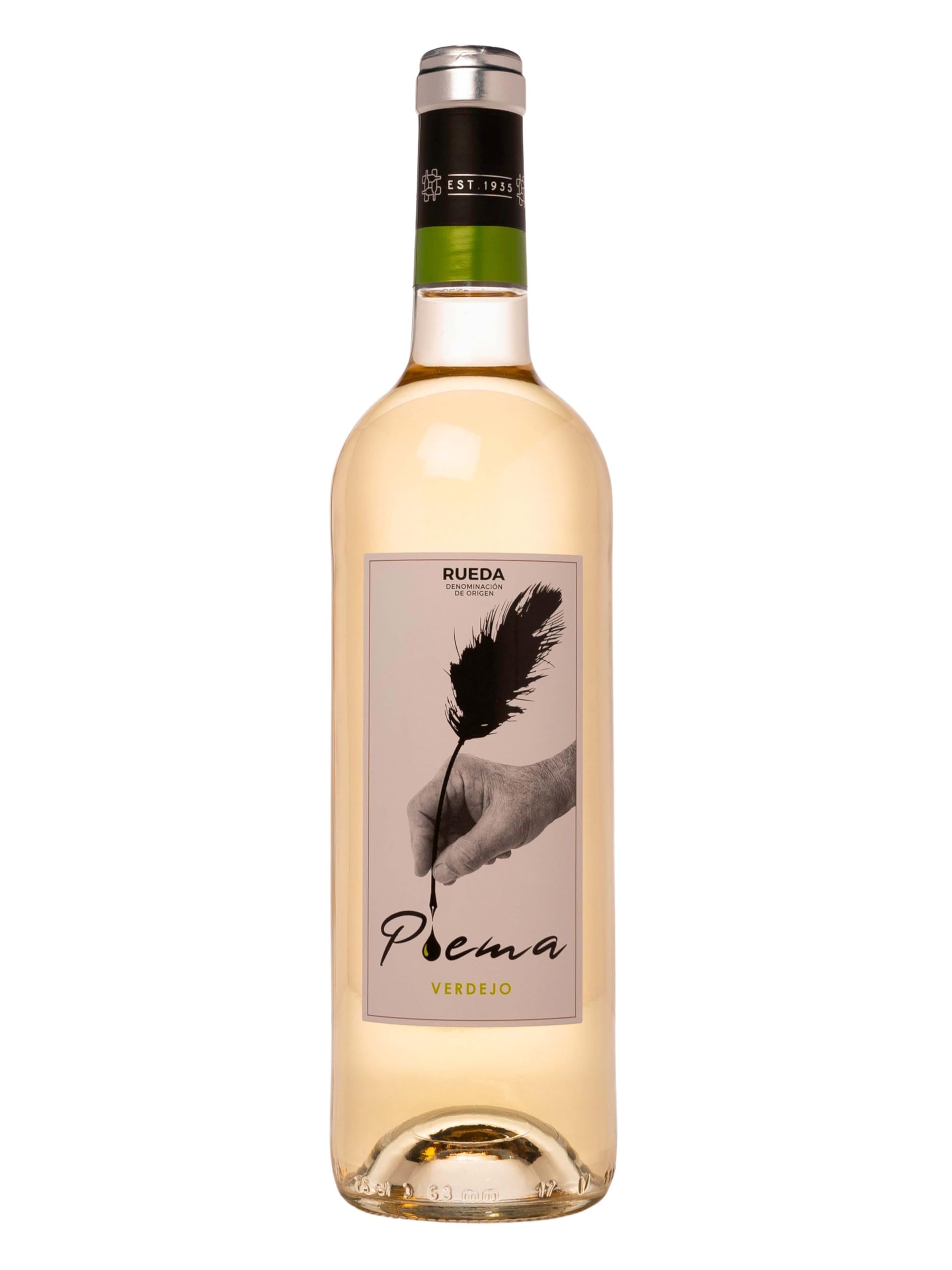 Cuatro Rayas POEMA. Vino Blanco Verdejo D.O. Rueda (6 Botellas x 750ml)