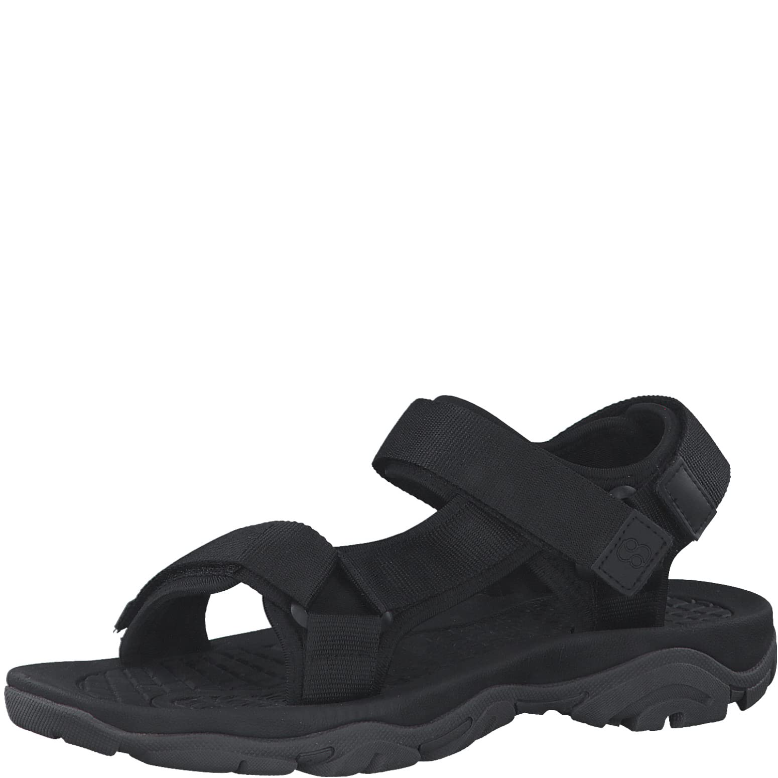 s.Oliver Men's Sandals 5-18200-20, black, 7 UK