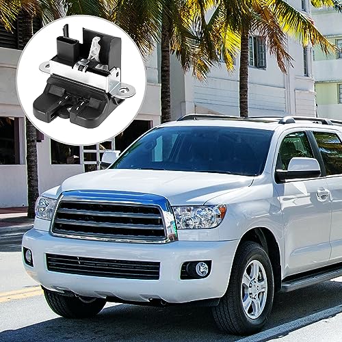 Image of X AUTOHAUX Car Liftgate Latch Actuator Tail Gate Lock Actuator 5K0827505A for Volkswagen Golf GTI Golf R