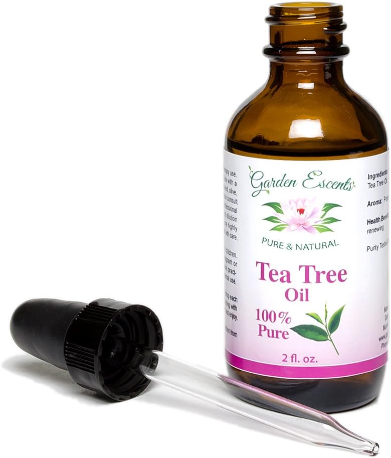 Tea Tree Oil - 100% Pure Essential Australian Oil - Use for Aromatherapy, Best Beauty Benefits for Skin- Mix in Shampoo, Body Wash, Body Scrub - Combine with Other Essential Oils to Purify a Room!