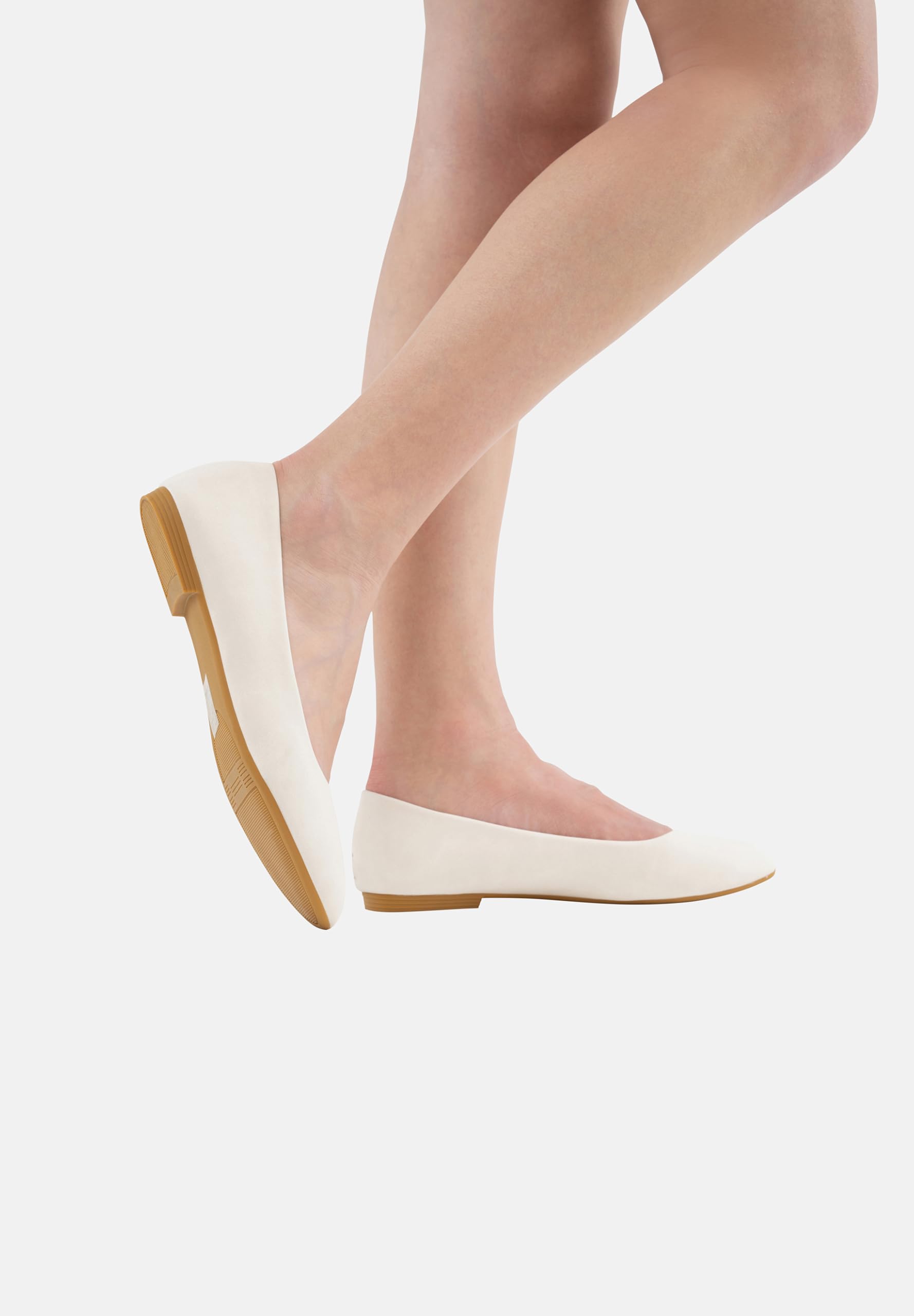 Elara Ballerina da Donna Confortevole Flat Lacca Chunkyrayan