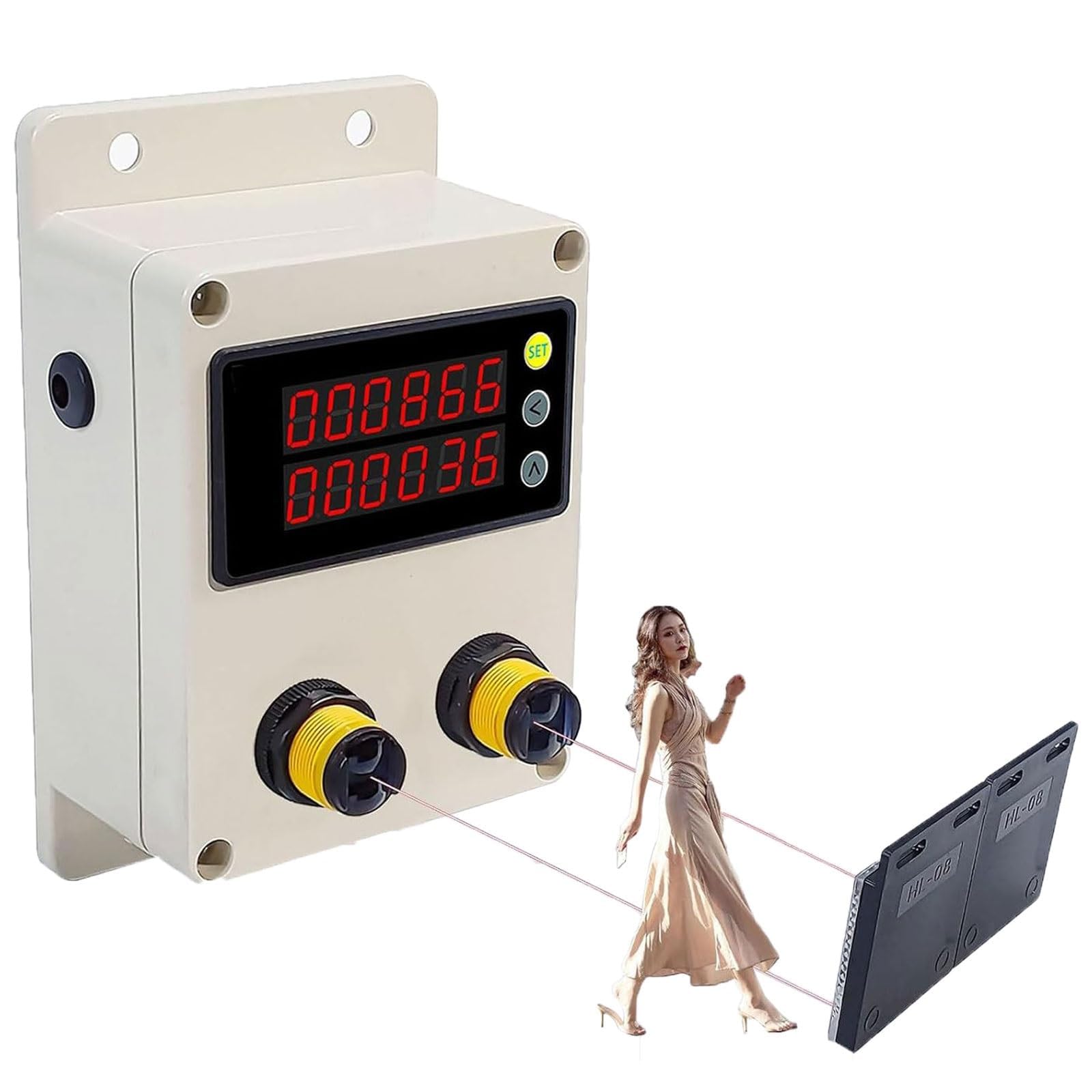 TsoLay Multifunctional Watch Tester, Watch Timing Machine with Indicator Light, Precise Test and Support Data Transfer Terminal, Fast Measurement for Watch Enthusiasts & Repair Shops