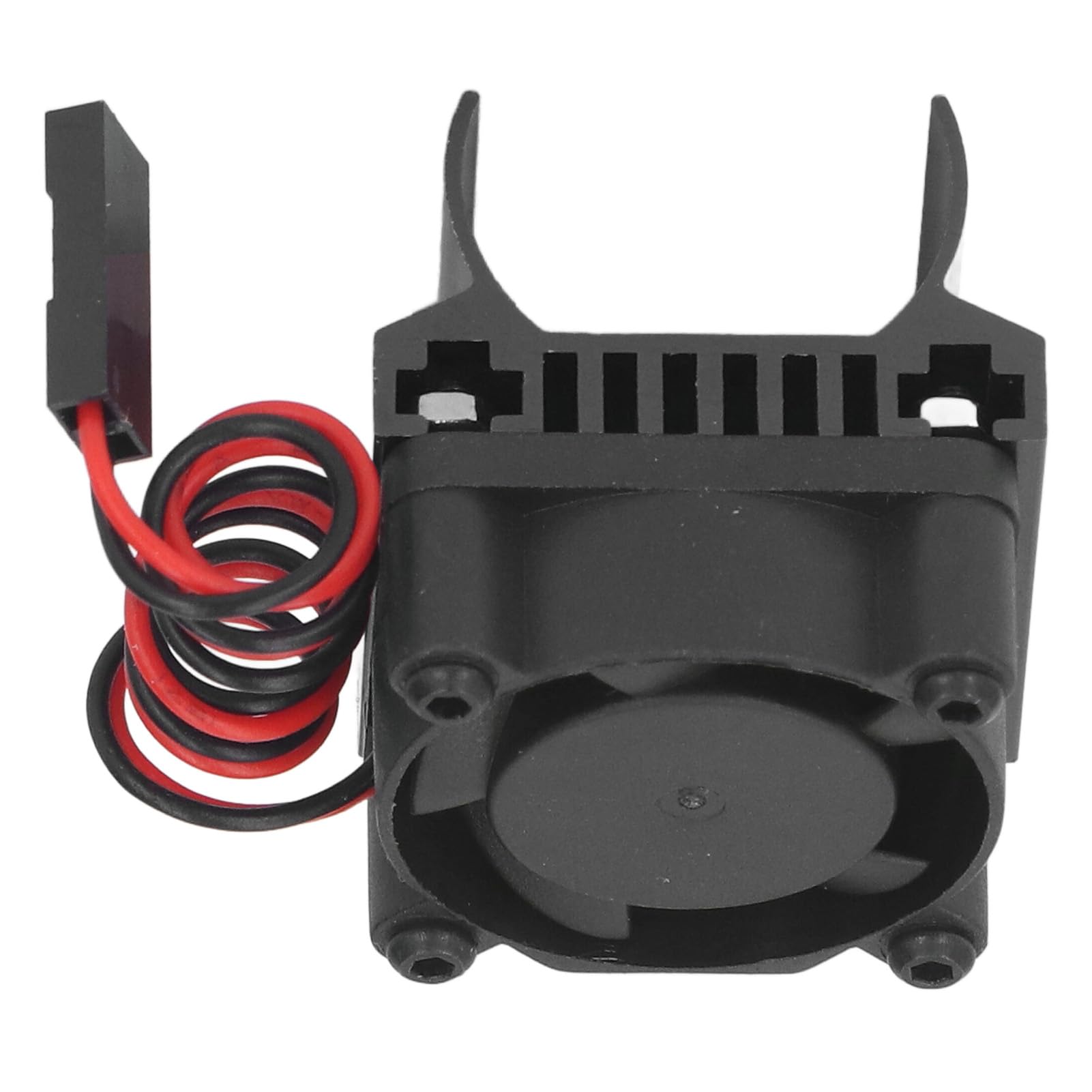 RC Motor Heatsink, Easy Installation Match Lightweight RC Motor Fan DC 5V Aluminum Alloy for DIY (Black)