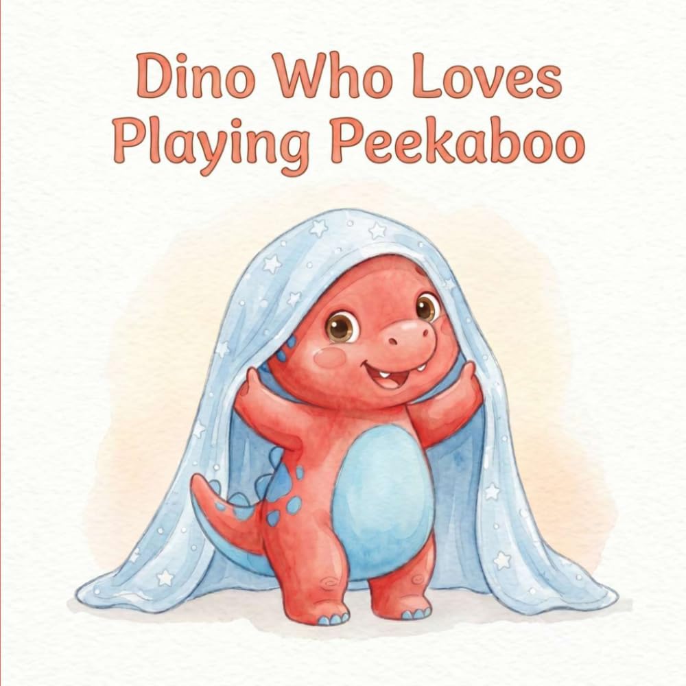 Dino who Loves Playing Peekaboo