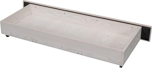Miniatura 8 de Cama de plataforma de tapicería tamaño Queen con 4 cajones en 2 lados marco de cama de madera con cabecera ajustable para dormitorio de niños diseño