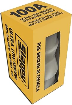Slappy Skateboard Trucks Bushings Ultra Low 100A White