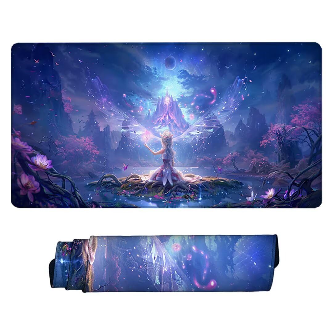 Podkładka pod mysz, podparcie nadgarstka, podkładka pod mysz z antypoślizgową gumową podstawą, ergonomiczna podkładka pod mysz do komputera, laptopa, do użytku domowego i biurowego, kompatybilna z