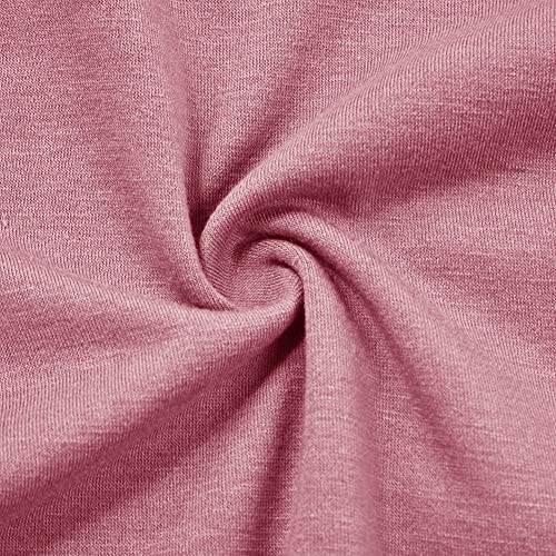 Image of MITILLY Women's Casual T-Shirt Dresses Sleeveless V Neck Button Down A Line Loose Swing Short Dress with Pockets