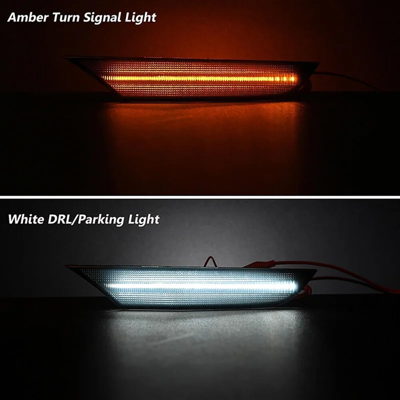 Retrovisor luces indicadora Para Infiniti G35 Sedan Base 2003-2006 luz LED de posición lateral coche 12V 5W parachoques delantero luz de señal de giro secuencial LED Lateral Dinamicos