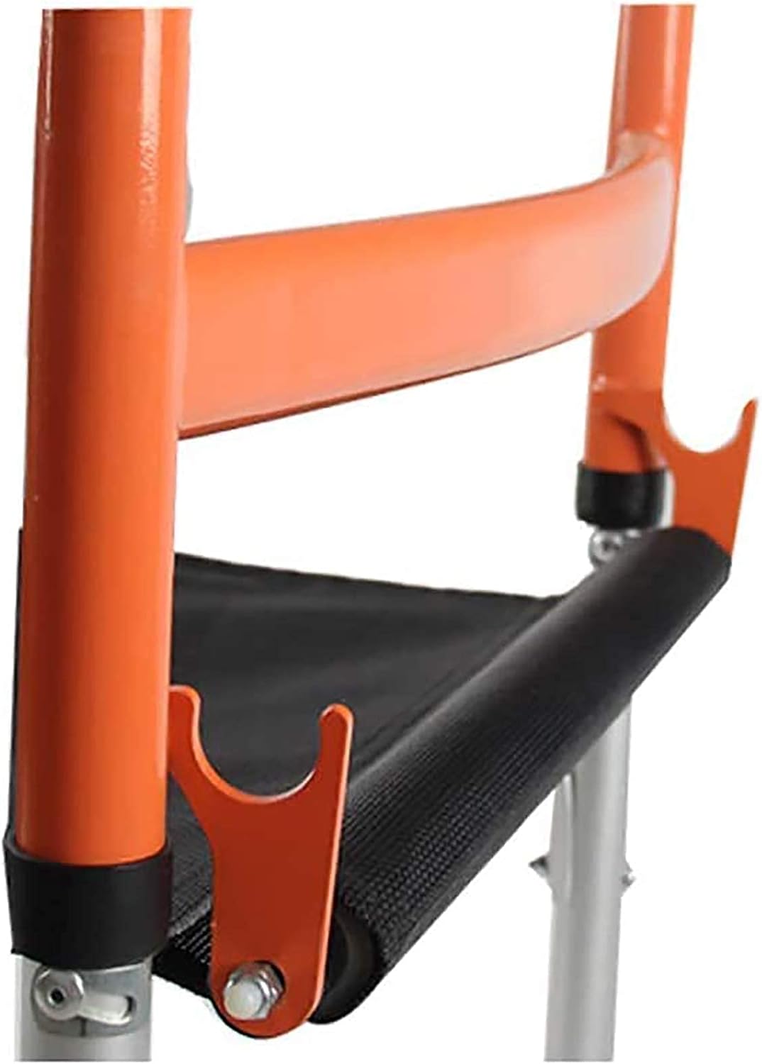 高齢者用歩行器 折りたたみ歩行器ウォーカー、車輪付きウォーキングフレーム、大人、高齢者、高齢者、障害者向けのシート付き高さ調節可能な