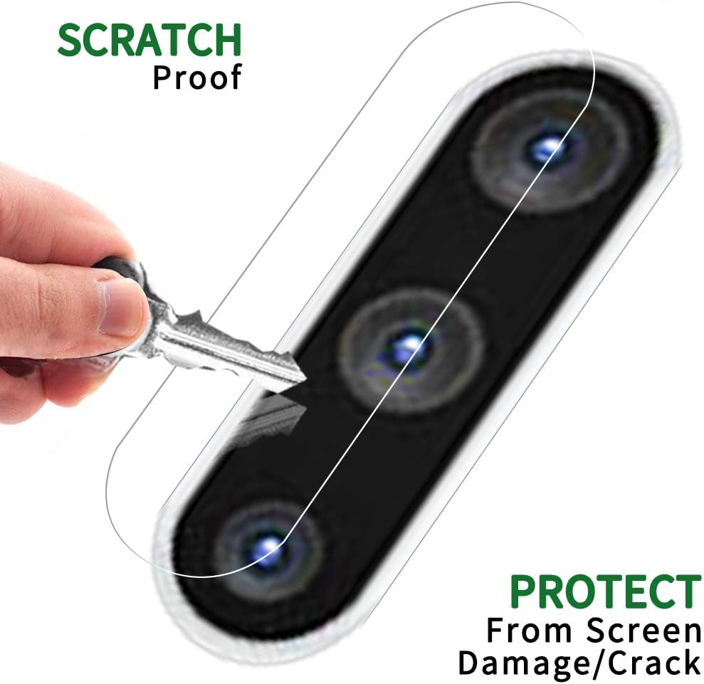 [4 Pack] QHOHQ Camera Lens Screen Protector for Samsung Galaxy Note 10/Note 10 Plus/Note 10 + 5G, HD Clear Soft TPU Scratch-Resistant Lens Protective Film