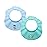 BONPEIPEI Baby Shower Shampoo Cap 2Pcs Adjustable Safety Eva Bath Visor Accessories Waterproof Soft Hair Washing Guard Bathing Hat for Girls, Boys, Infants, Kids and Toddlers-blue/green