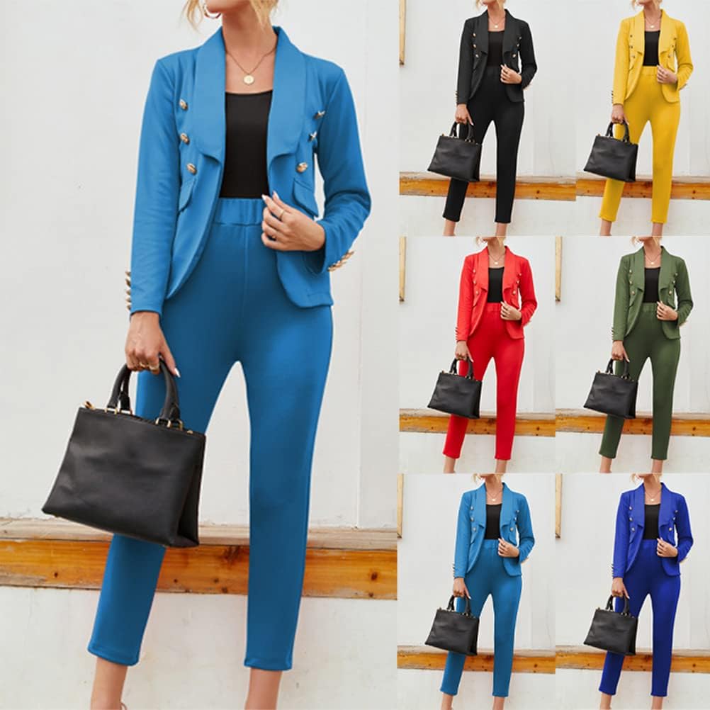 Minetom Damen Satin Set - Loungeanzug Mit Bluse & Weiten Hose