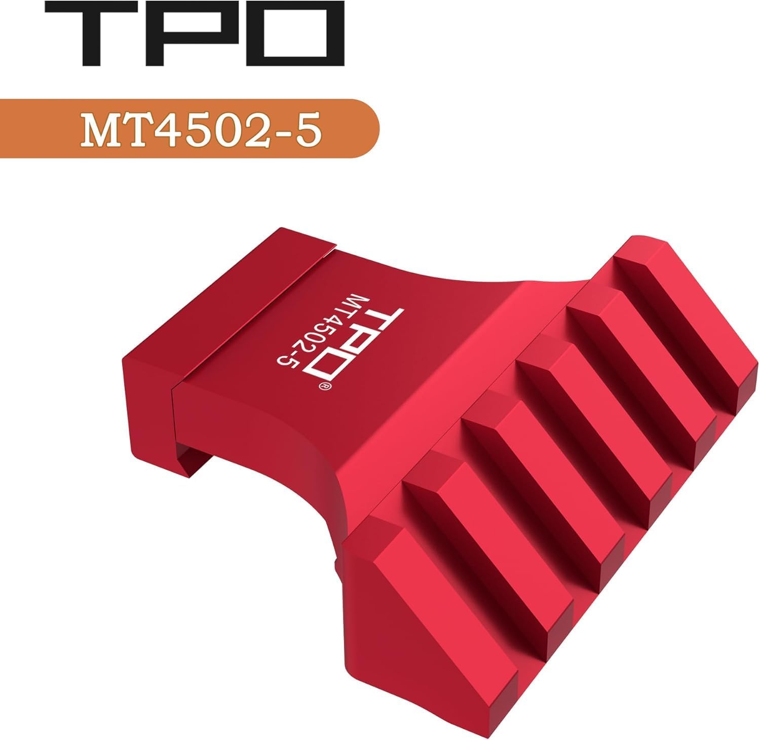 TPO 45 Degree Offset Mount Low Profile Picatinny Offset Mount for Flashlight Laser Sights Optics