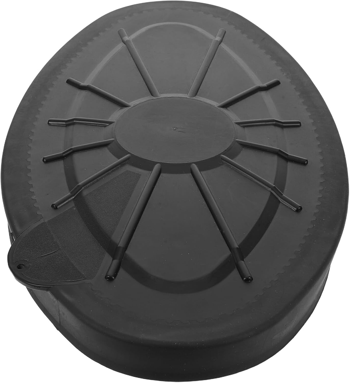VOSAREA Kayak Hatch Cover Waterproof Oval Plastic Compartment Lid Kayak Accessory for Fishing and Canoe Storage Marine Boat Hardware