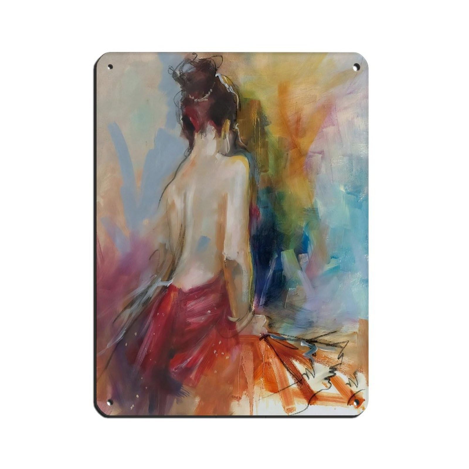 Sexy Art Tin Sign Vintage Metal Pub Club Cafe Bar Home Wall Art Decoration Poster Retro 12x16inch(30x40cm)