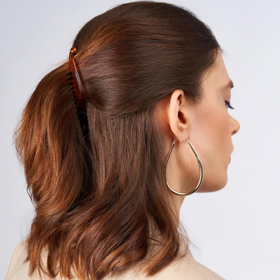 4 Fermagli Per Capelli A Banana Vintage, Clip Pettine, Accessori Per Capelli A Coda Di Pesce, Pettini A Doppia Banana Per Donne E Ragazze