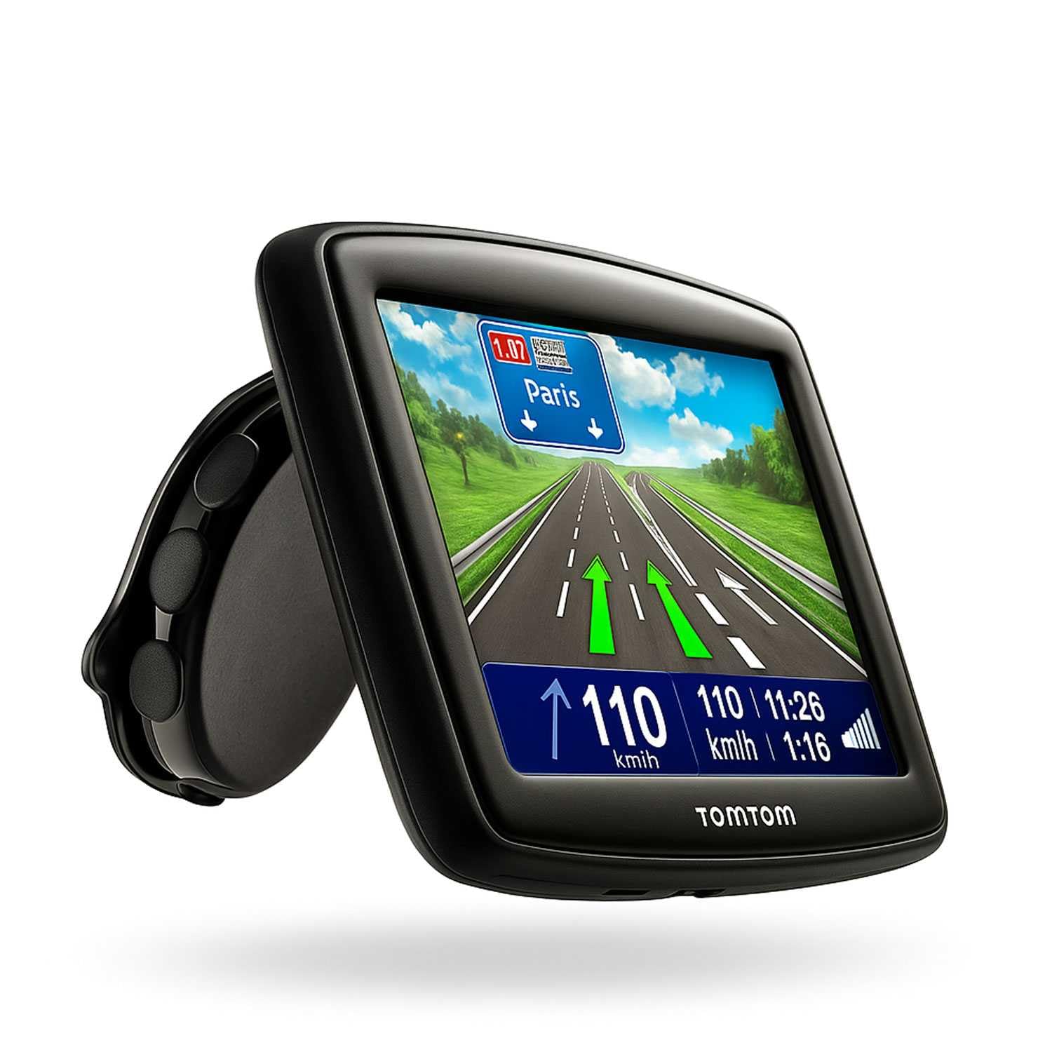 Tom Tom Tom Beugel Bevestiging in Auto Zat Nav Houder Tomtom ONE V4 / V5 / XL/XXL / XL2 / IQ Routes