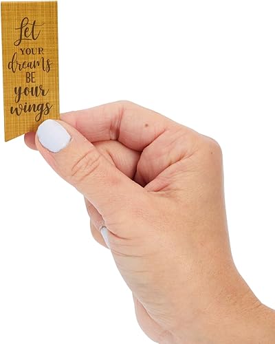 Miniatura 6 de Paquete de 36 marcadores magnéticos inspiradores para mujeres con citas motivacionales, clips de página magnéticos a granel para estudiantes,