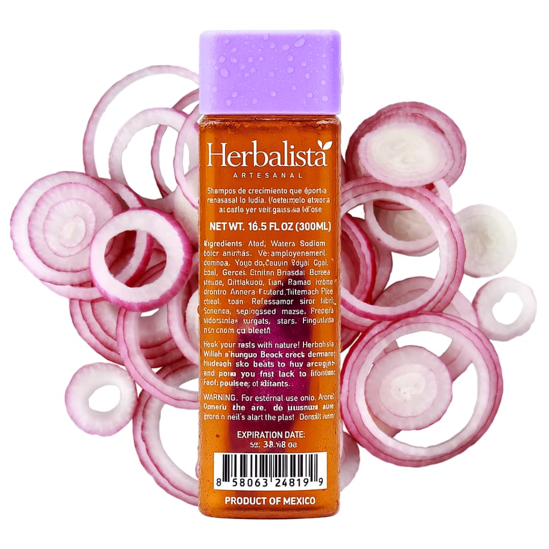 Amazon.com : Herbalista Viral Onions Extract Shampoo – 16.9 fl oz