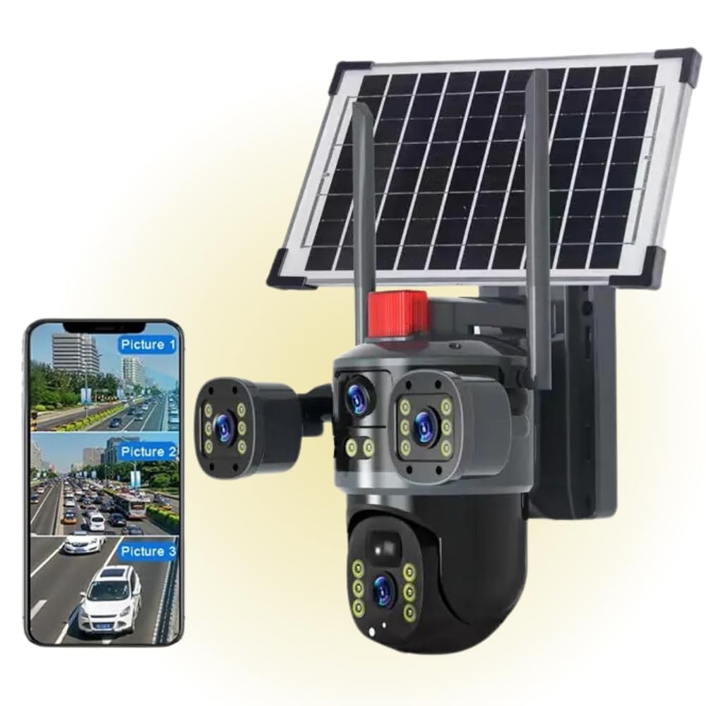 JK Vision Smarthome 4g Solar 4MP High Resolution Pan & Tilt Zoom Smart Outdoor Security Camera with Night Vision, Motion Detection, Alarm, IP66 Rating & SD Card Support (batman1)-image-27