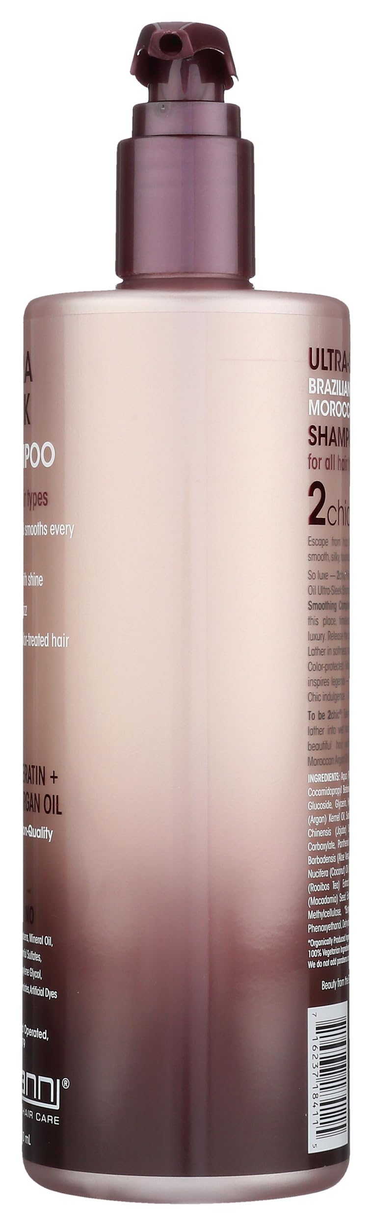 GIOVANNI 2chic Ultra-Sleek Shampoo with Argan Oil & Phyto-Keratin