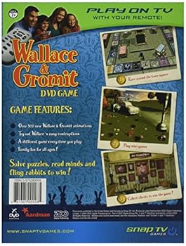 Toy Snap Tv Wallace & Gromit DVD Game Book