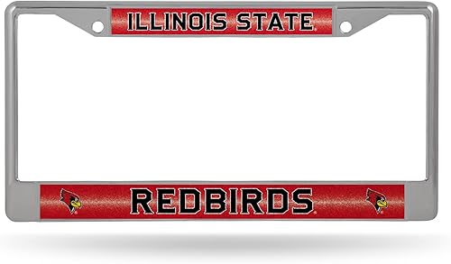 Miniatura 65 de Rico Industries NCAA 12 x 6 pulgadas, accesorio de automóvil cromado plateado brillante para automóvil/camión/SUV