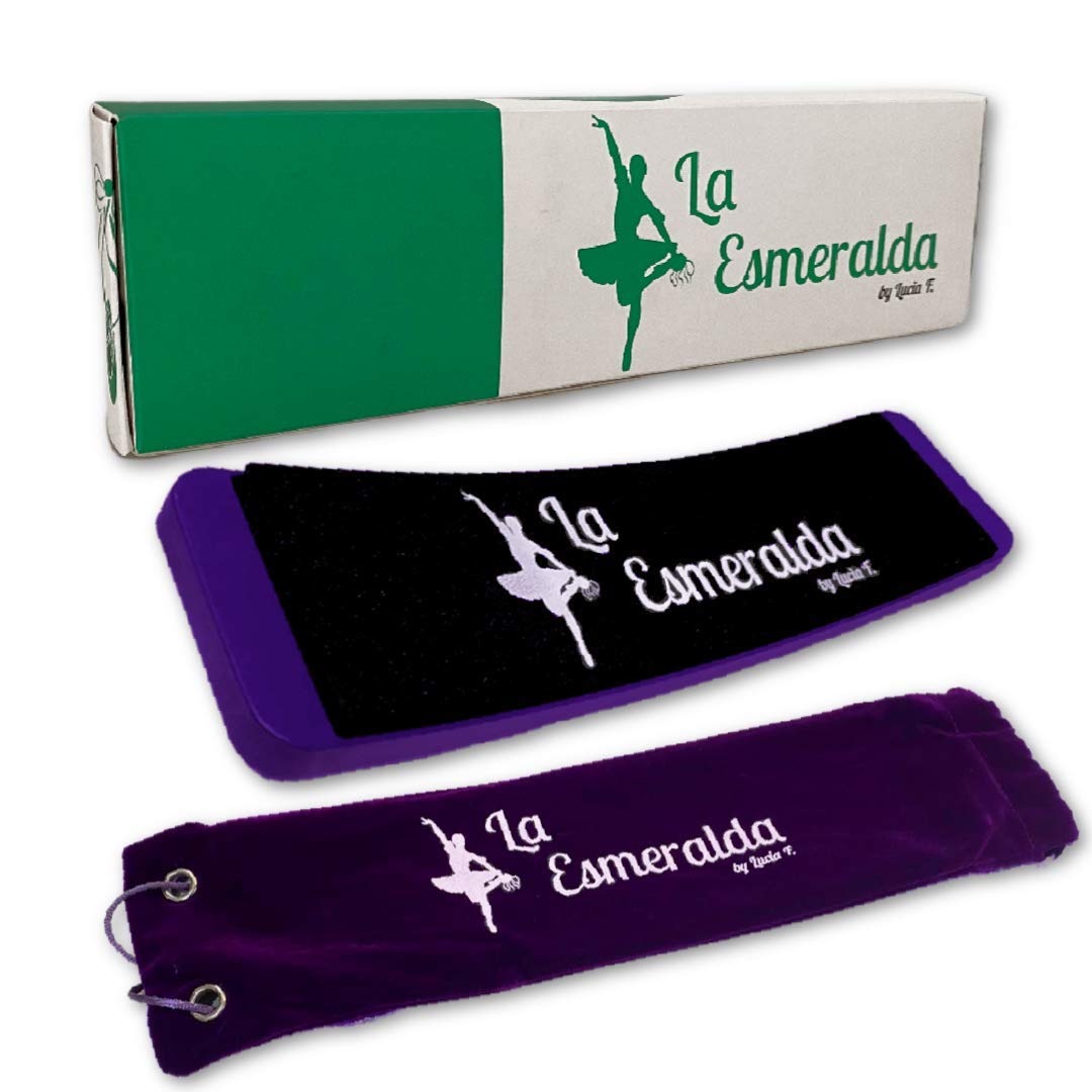 La Esmeralda Ballet Turning Board for Dancers-Figure Skating Ballet Dance Turning Pirouette Board, Training Equipment for Dancer, Ice Skaters.