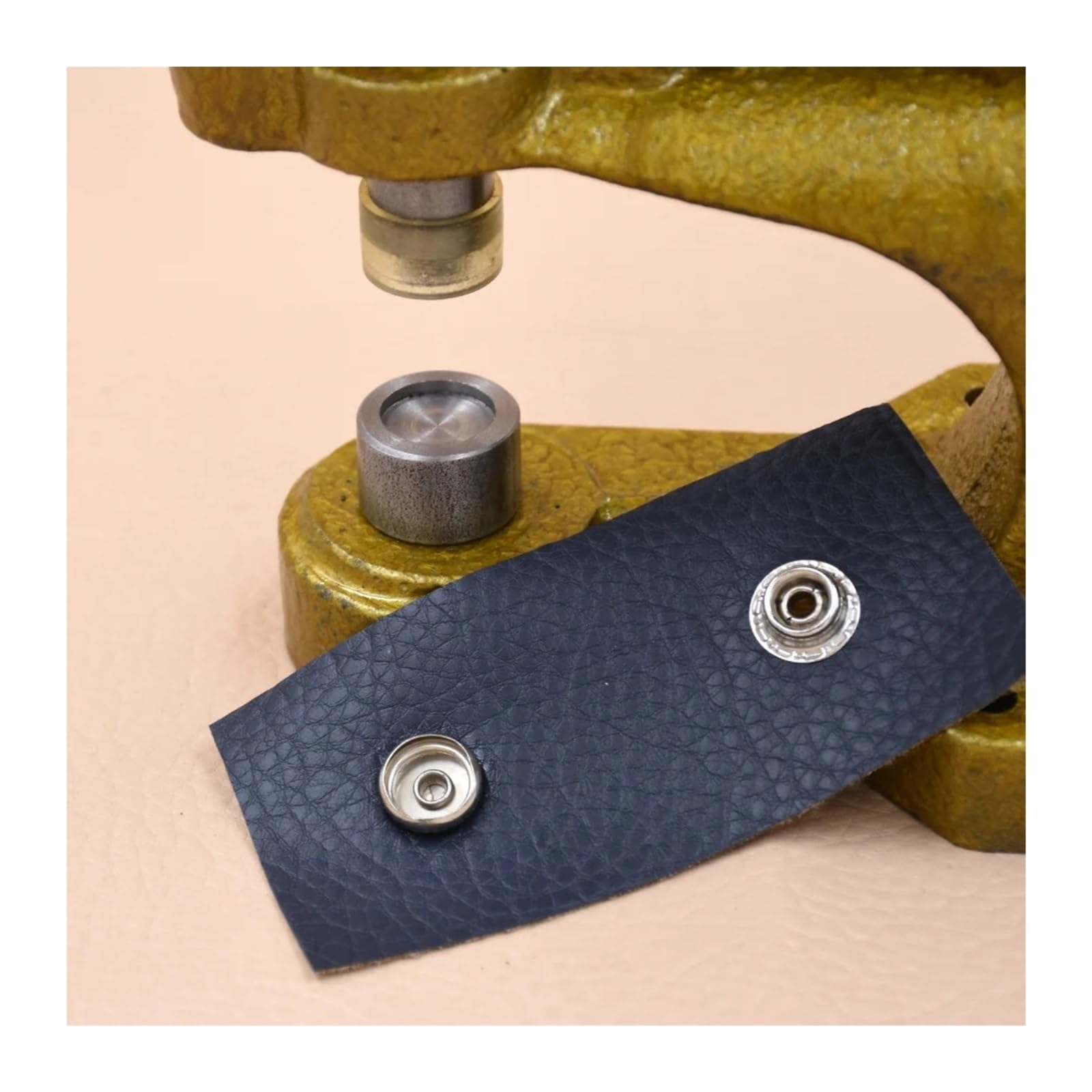 Snap Fasteners Botón Die Troquel de botón a presión 15/12,5/10 mm metal | Máquina de prensa, moldes, troqueles, herramientas de instalación de botones(MOLD and 50 buttons-02,12.5MM)