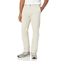 Amazon Essentials Pantaloni Chino Aderenti con Parte Piatta sul Davanti Resistenti alle Pieghe Uomo