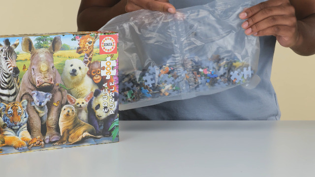 Educa Puzzle 300 Teile 'Lustige Zootiere' - Tierpuzzle Für Kinder Ab 6 Jahren & Erwachsene, 40x28 Cm, FSC-zertifiziert Aus Spanien
