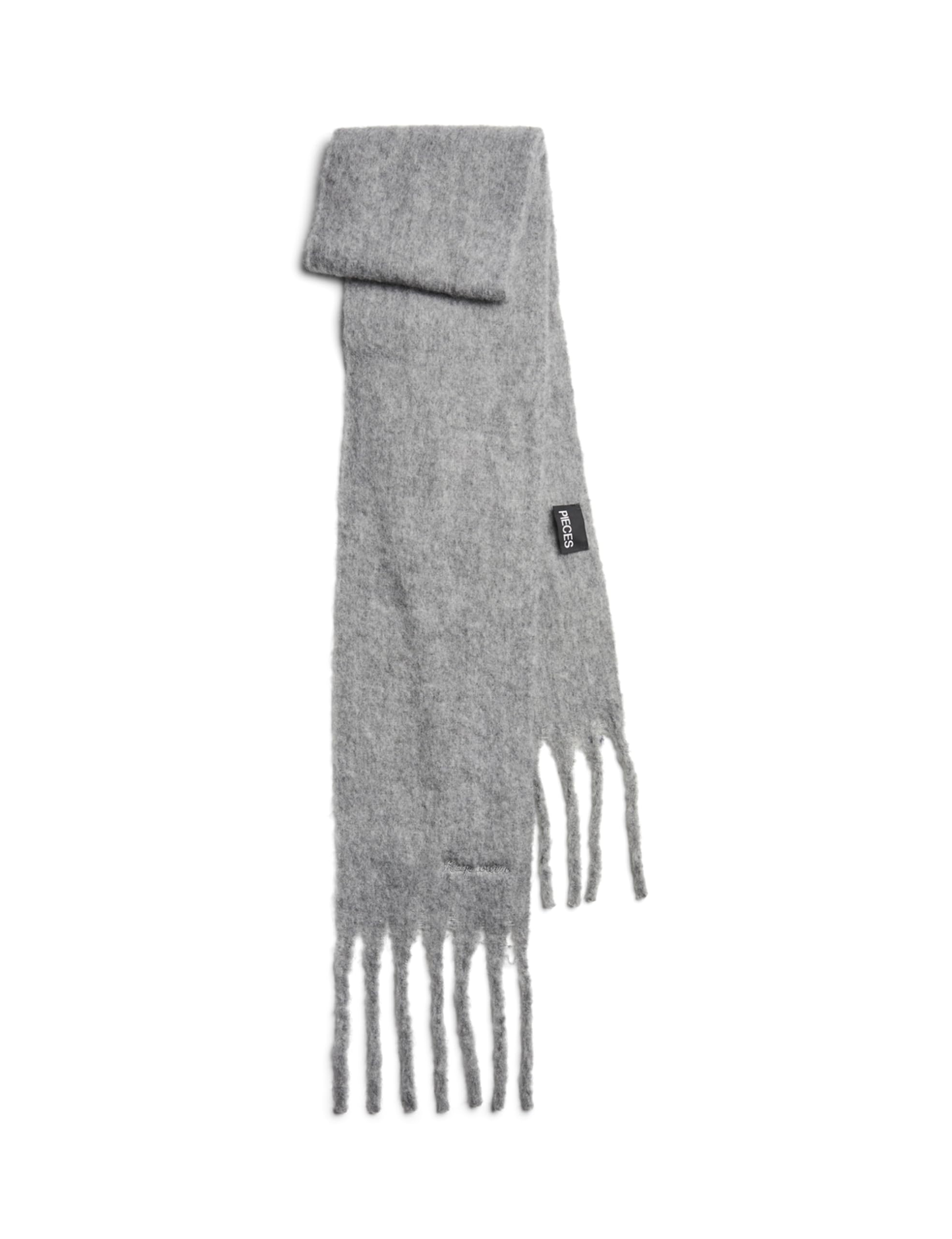 Pcnilea Long Scarf Pb Bc, jasnoszary melanżowy, jeden rozmiar