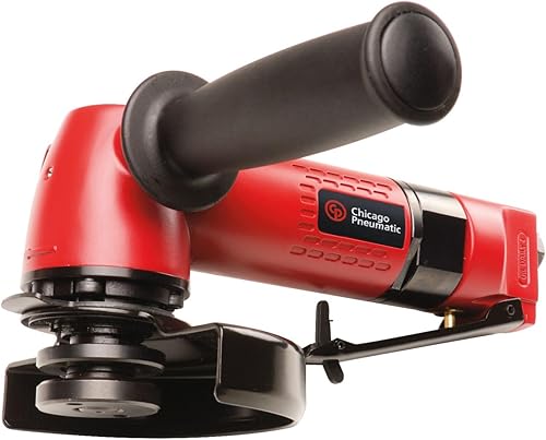 Chicago Pneumatic CP9122BR - Herramienta de amoladora neumática, soldador, carpintería, detalles de automóviles automotrices, pulidora de acero