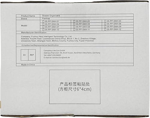 Miniatura 12 de Famhap 16pcs Desk Drawer Organizers, Versatile Bathroom and Vanity Drawer Organizer Trays, Storage Bins for Makeup, Bedroom, Kitchen Gadgets