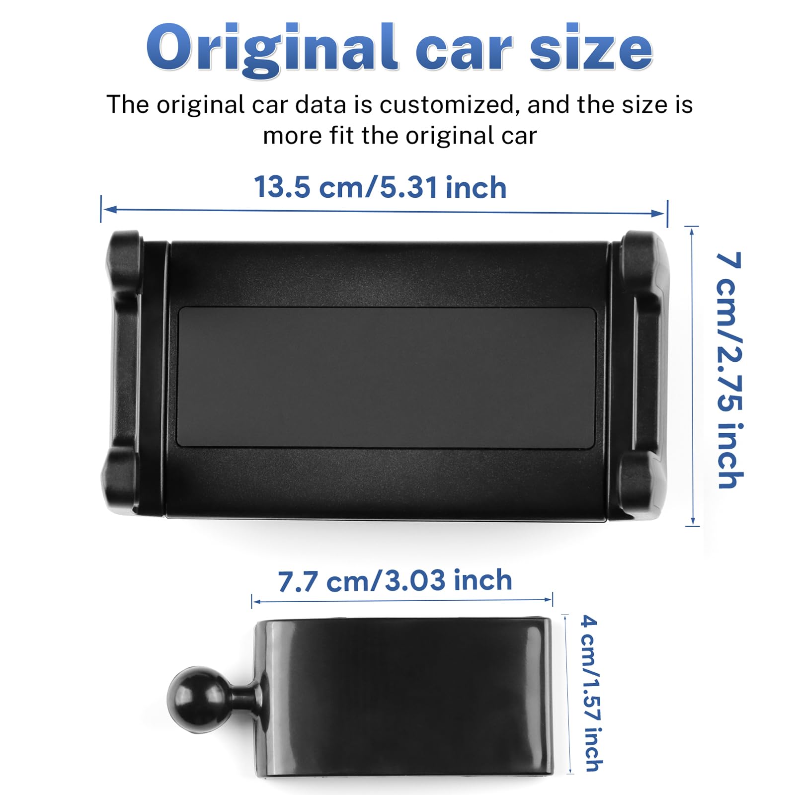 KUNGKIC Support de tablette de voiture pour BYD Dolphin Surf 2023-2025 - Extensible - Pour appuie-tête - Universel - Rotation à 360° | Support de téléphone portable extensible pour appuie-tête universel rotatif à 360° pour tablette