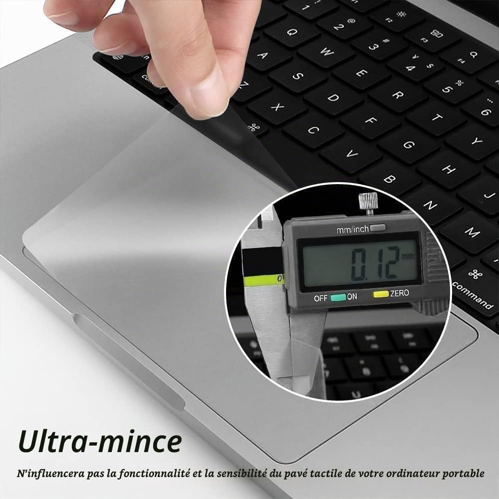 Coque de protection pour pavé tactile pour MacBook Pro 14" avec puce M5 A3434 - Anti-rayures et anti-poussière - Accessoires pour pavé tactile (mat)