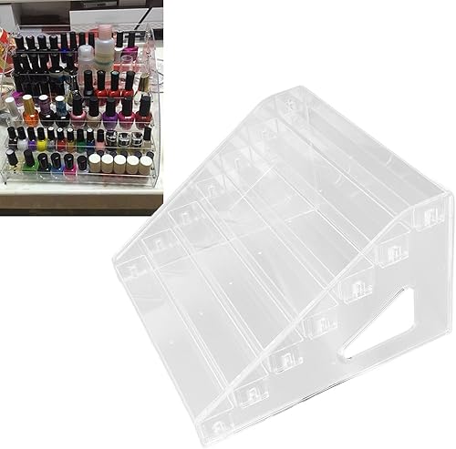 Miniatura 2 de Fafeicy Acrylic Cosmetic Storage Organizer 7 Tier Transparent Makeup Display Shelf for Bathroom Bedroom Vanity Countertop Organization