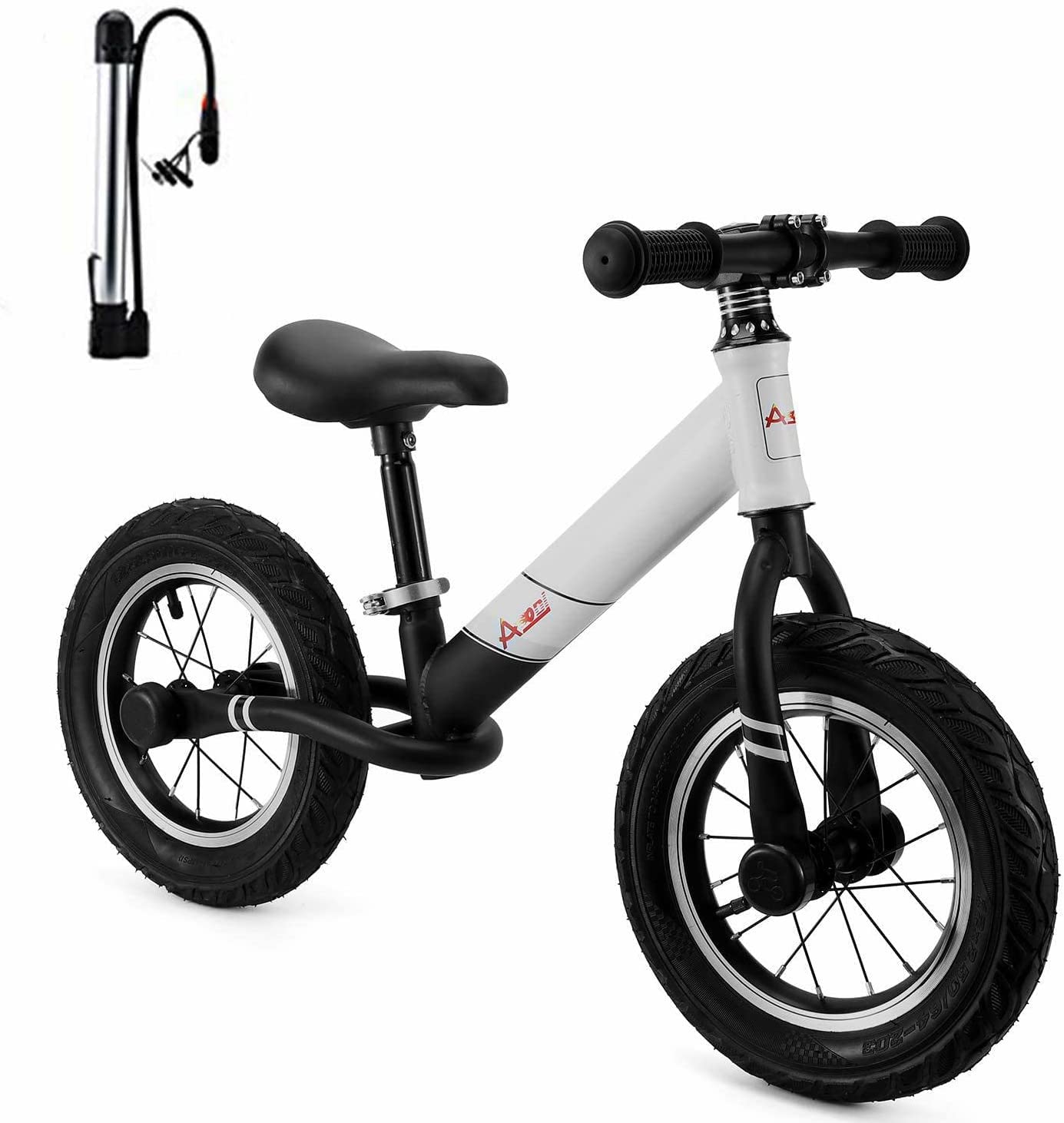 AODI Kids Balance Bike, No Pedal Toddler Bike with Adjustable Seat Bike