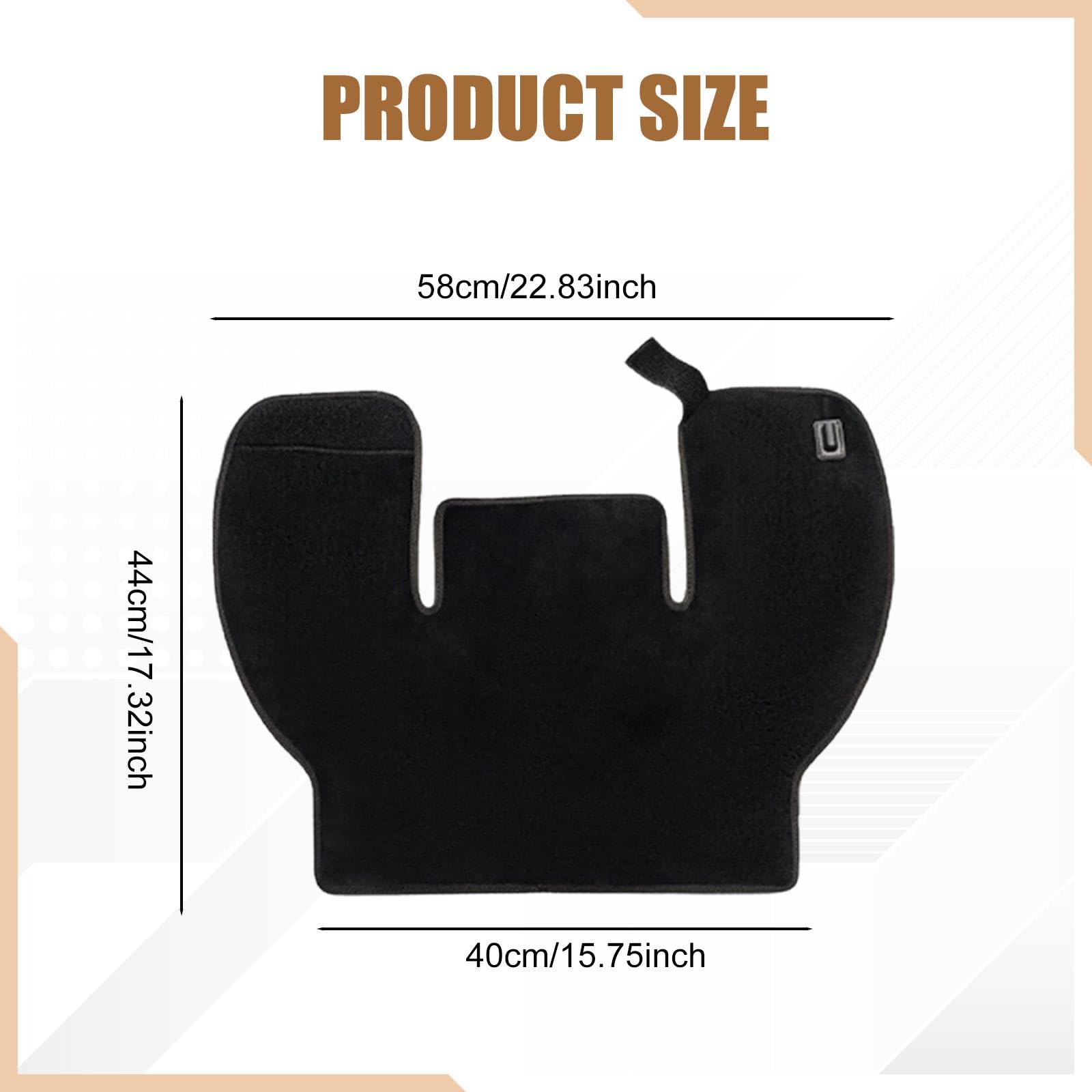 F Fityle Écharpe chauffante Portable pour Le Cou, Coussin Chauffant Doux et Confortable pour la Maison, Le Dos et l'abdomen, pour la fête des