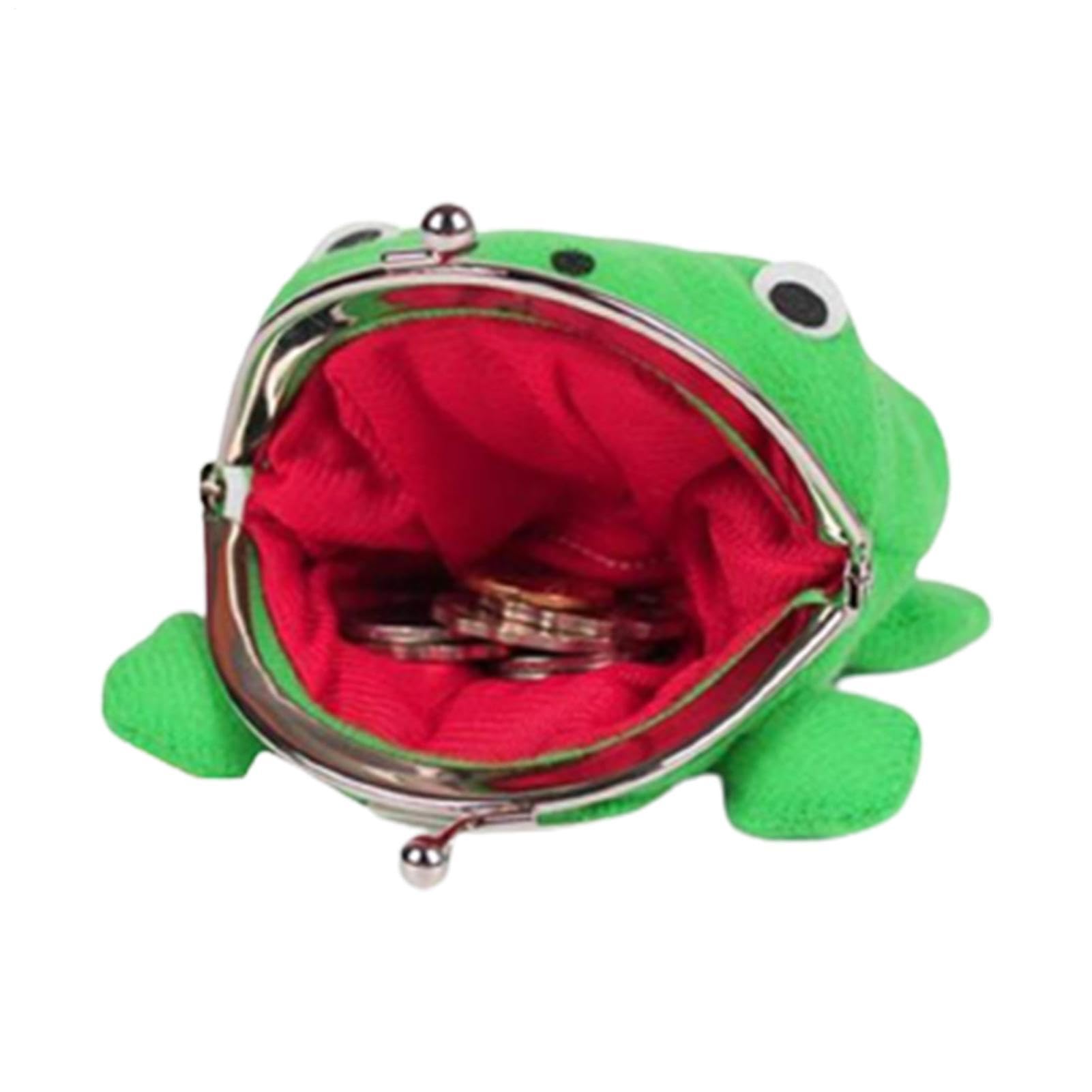 Monedero De Rana Verde Para Cosplay, Monedero De Peluche De Dibujos Animados,Monederos Para Amantes De Uzumaki Y Cosplay De 12 Cm