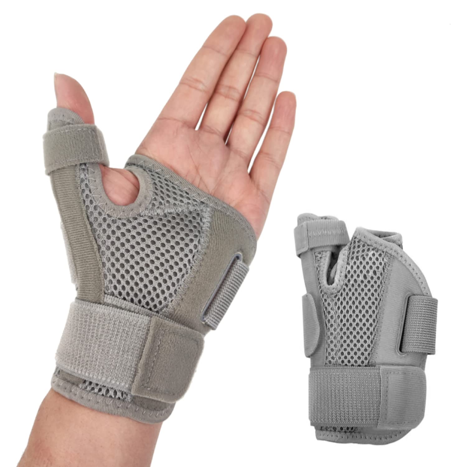 Upgraded Thumb Wrist Brace for Left or Right Hand - Spica Splint Brace for Carpal Tunnel Tendonitis Arthritis