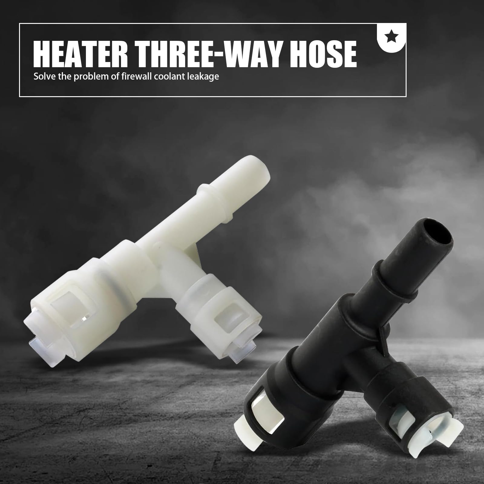 3 Way Heater Hose Connector Gunroil 2 Pack Car Heater Inlet Hose