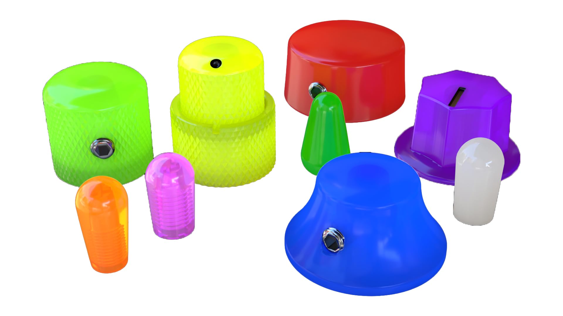 Amazon.com: Xentric Guitars - Ignite™ Series Resin Guitar Knobs