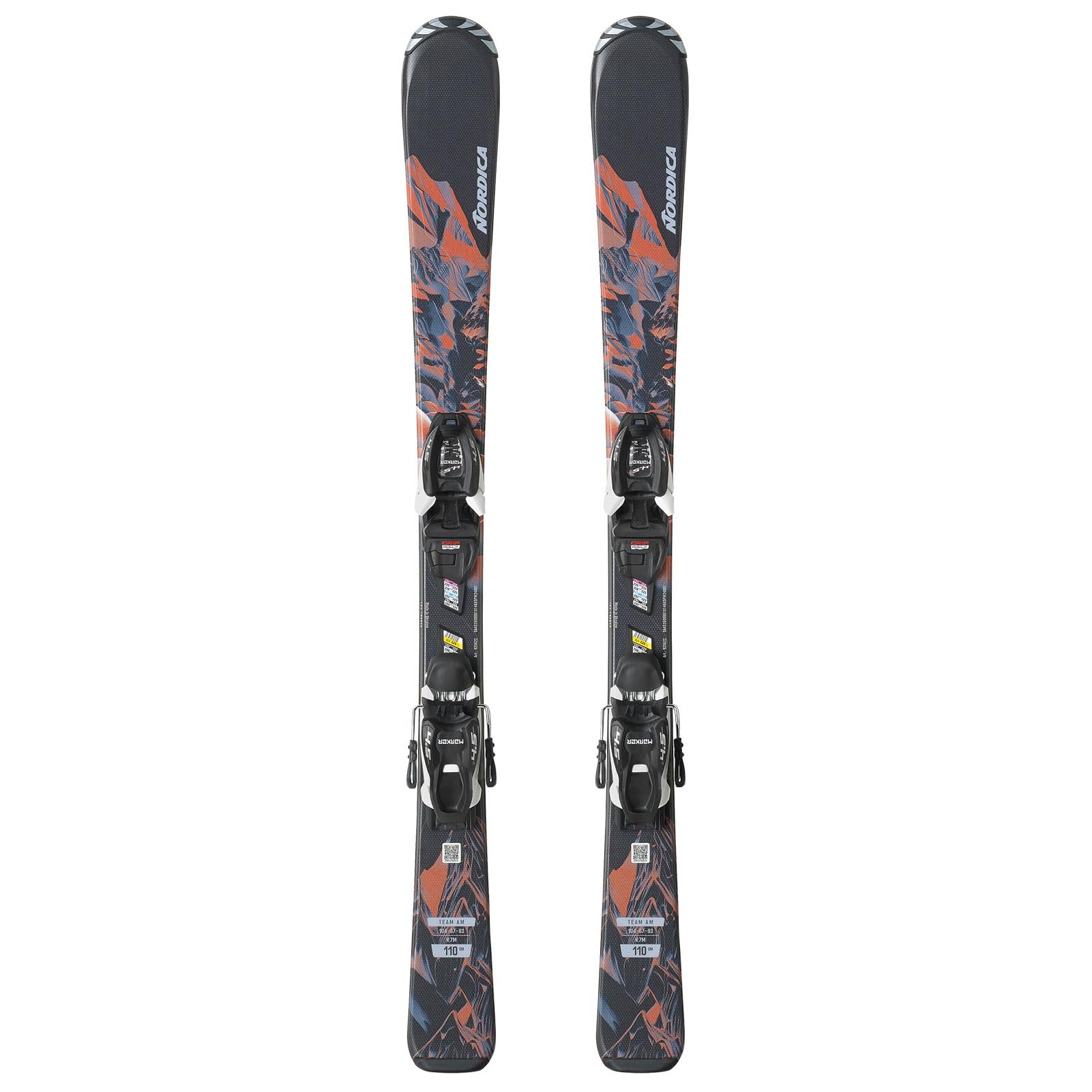 スキー板　NORDICA TEAM JR 140cm Amazon.com : Nordica Team AM Kids All Mountain Skis, Black / Red